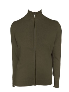 WOMEN’S FULL ZIP CARDIGAN FINE GAUGE COTTON - Img 7