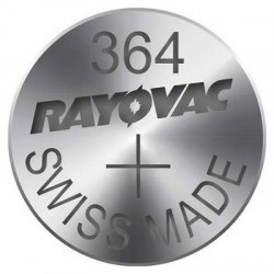 Baterii ceas Rayovac 364 (AG1) cu oxid Argint 10buc - Img 2