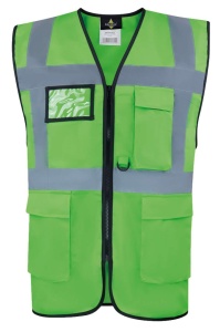 COMFORT EXECUTIVE SAFETY VEST \"HAMBURG\" - MULTIFUNCTIONAL WITH POCKETS - Img 4
