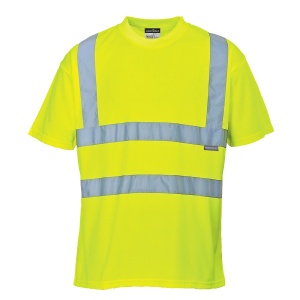 ES1 Essential Tricou Hi-Vis M/S