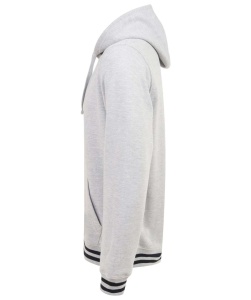 HOODIE WITH STRIPED CUFFS - Img 4