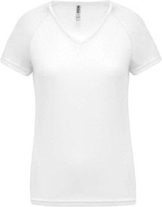 LADIES’ V-NECK SHORT SLEEVE SPORTS T-SHIRT - Img 9