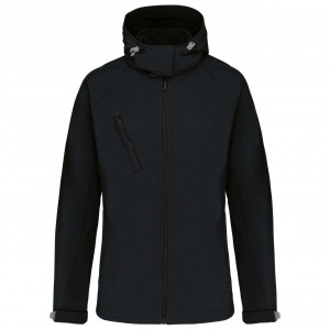 LADIES' DETACHABLE HOODED SOFTSHELL JACKET - Img 7