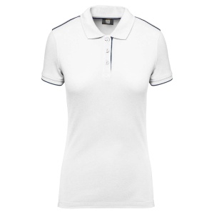 LADIES' SHORT-SLEEVED CONTRASTING DAYTODAY POLO SHIRT - Img 4