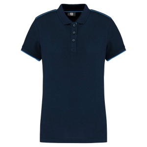 LADIES' SHORT-SLEEVED CONTRASTING DAYTODAY POLO SHIRT - Img 23