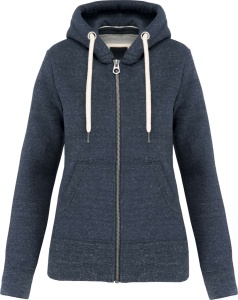 LADIES' VINTAGE ZIPPED HOODED SWEATSHIRT - Img 8