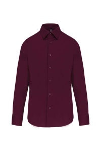 LONG-SLEEVED COTTON/ELASTANE SHIRT - Img 12