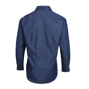 MEN’S JEANS STITCH DENIM SHIRT - Img 5