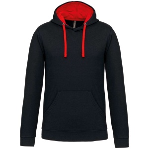 MEN'S CONTRAST HOODED SWEATSHIRT - Img 36