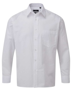 MEN'S LONG SLEEVE POPLIN SHIRT - Img 6