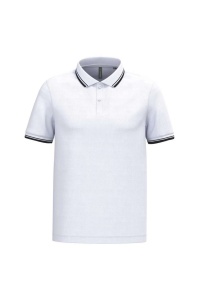 MEN'S SHORT-SLEEVED POLOSHIRT WITH CONTRASTING PIPING - Img 36