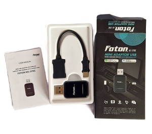 Mini adaptor USB Foton M1-Sync Wireless Carplay / Android Auto