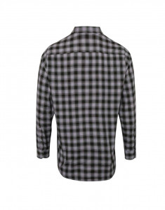 'MULLIGAN' CHECK - MEN'S LONG SLEEVE COTTON SHIRT - Img 4