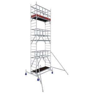 SCHELA PROTEC ALUMINIU MOBILA 0,7 x 2m, 7,30m (0+2+3+4+(2xESTACADE))