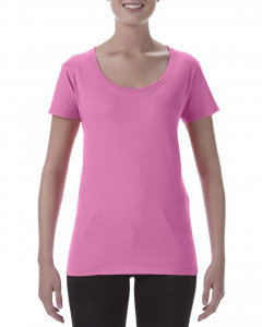 SOFTSTYLE® LADIES' DEEP SCOOP T-SHIRT - Img 3