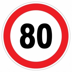 Sticker autocolant Limitare viteza - Img 7