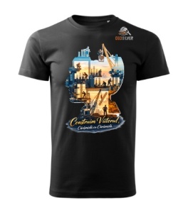 Tricou personalizat - Construim viitorul