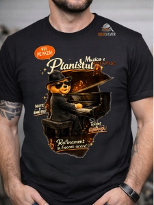 Tricou personalizat - pianist