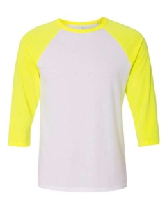 UNISEX 3/4 SLEEVE BASEBALL TEE - Img 6