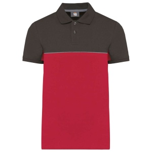 UNISEX ECO-FRIENDLY TWO-TONE SHORT SLEEVE POLO SHIRT - Img 8