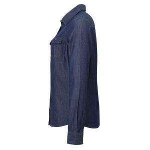 WOMEN'S JEANS STITCH DENIM SHIRT - Img 6