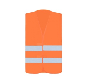 BASIC SAFETY VEST FOR PRINT \"KARLSRUHE\" - 2 VELCRO - Img 3