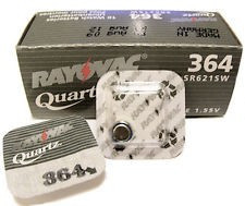 Baterii ceas Rayovac 364 (AG1) cu oxid Argint 10buc - Img 3
