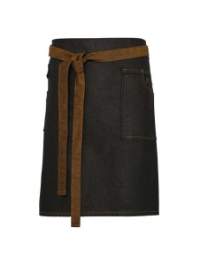 'DIVISION' WAXED LOOK DENIM WAIST APRON - Img 3