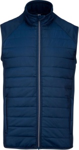 DUAL-FABRIC SLEEVELESS SPORTS JACKET - Img 4