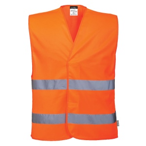 ES1 Essential Vestă Hi-Vis cu Două Benzi