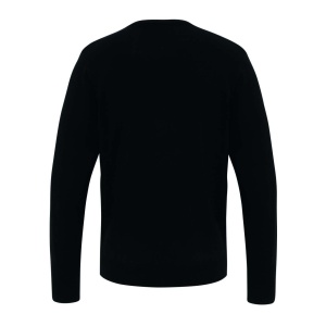 'ESSENTIAL' ACRYLIC MEN'S V-NECK SWEATER - Img 3
