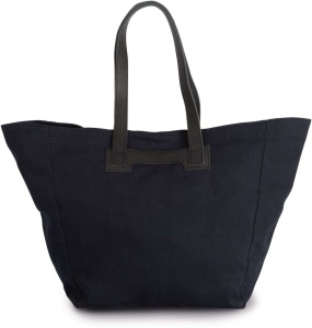HANDBAG WITH LEATHER HANDLES - Img 2