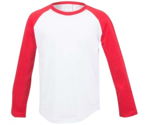 KIDS' LONG SLEEVED BASEBALL T - Img 2