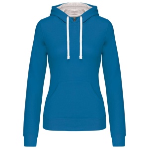 LADIES’ CONTRAST HOODED SWEATSHIRT - Img 3