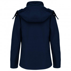 LADIES' DETACHABLE HOODED SOFTSHELL JACKET - Img 2