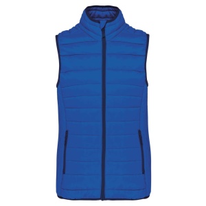 LADIES' LIGHTWEIGHT SLEEVELESS FAKE DOWN JACKET - Img 5