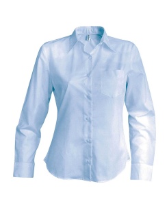 LADIES' LONG-SLEEVED COTTON POPLIN SHIRT - Img 5