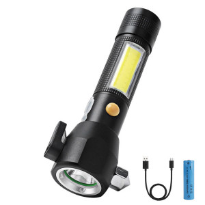 Lanterna Foton Super 0342 USB, cu ciocan urgenta - Img 2