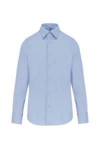 LONG-SLEEVED COTTON/ELASTANE SHIRT - Img 9