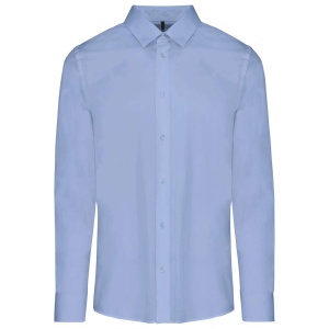 MEN’S LONG-SLEEVED COTTON POPLIN SHIRT - Img 3