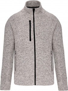 MEN'S FULL ZIP HEATHER JACKET - Img 4