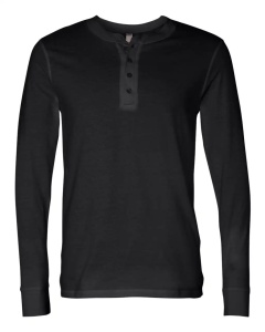MEN'S JERSEY LONG SLEEVE HENLEY