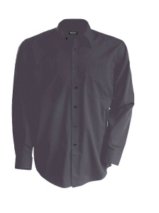 MEN'S LONG-SLEEVED COTTON POPLIN SHIRT - Img 3