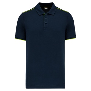 MEN'S SHORT-SLEEVED CONTRASTING DAYTODAY POLO SHIRT - Img 4
