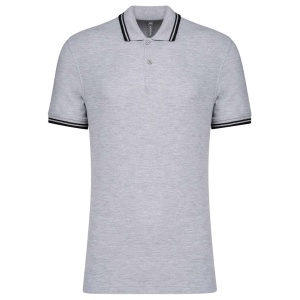 MEN'S SHORT-SLEEVED POLOSHIRT WITH CONTRASTING PIPING - Img 8