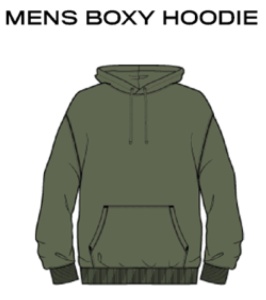 MENS BOXY HOODIE - Img 4