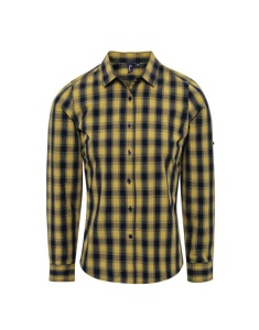 'MULLIGAN' CHECK - WOMEN'S LONG SLEEVE COTTON SHIRT - Img 8