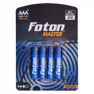 Set 4 Baterii alcaline Foton Master LR3 (AAA) - Img 1