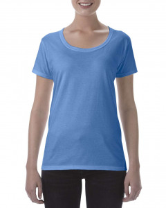 SOFTSTYLE® LADIES' DEEP SCOOP T-SHIRT - Img 4
