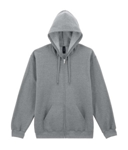 SOFTSTYLE® MIDWEIGHT FLEECE ADULT FULL ZIP HOODED SWEATSHIRT - Img 7